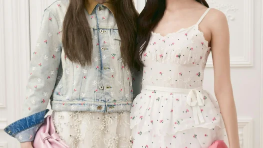Lingling Kwong e Orm Kornnaphat juntas durante compromisso público