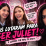 Mingming e Nepjune, protagonistas de Juliet and Juliet, aparecem ao lado de Raíssa Manzouque em entrevista