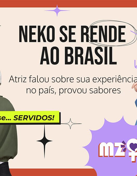 Neko Naerunchara durante entrevista ao Manzouque sobre sua experiência no Brasil