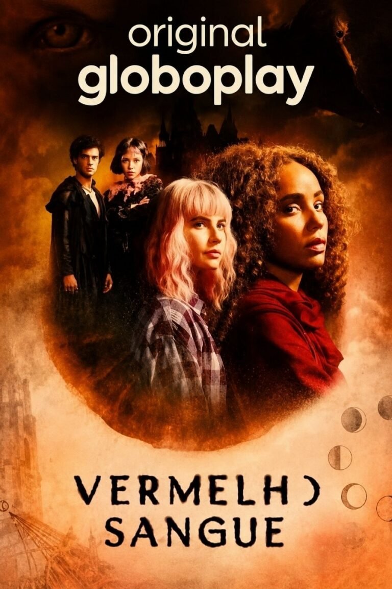 Pôster de Vermelho Sangue 2ª temporada, série brasileira original Globoplay